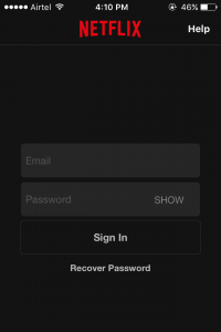 Netflix Login