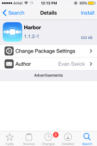 Harbor Tweak
