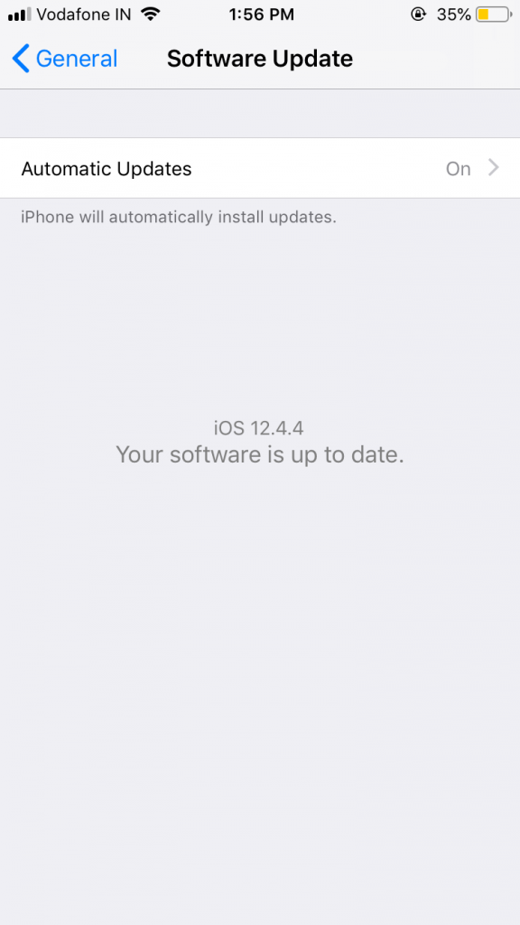 iOS 12 iPhone 6