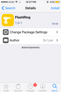 Flash Ring Tweak