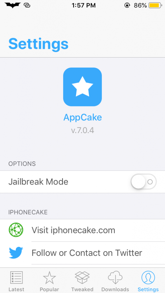 Appcake iOS