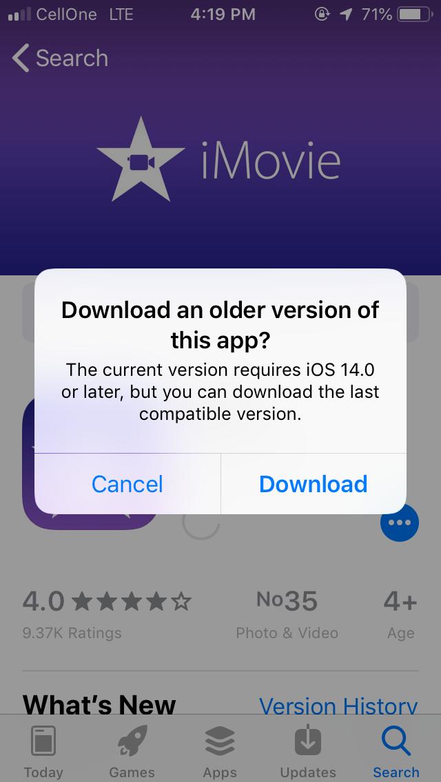 how to download imovie on iphone for free