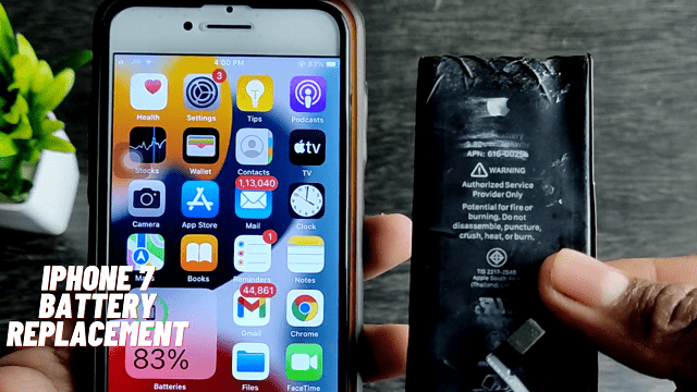 iPhone 7 Battery Replacement Cost and Does it Worth?
