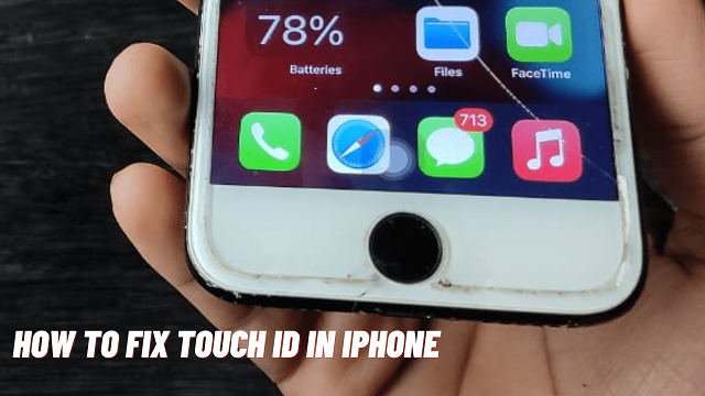 How to fix iPhone SE 2020 Touch ID Not Working
